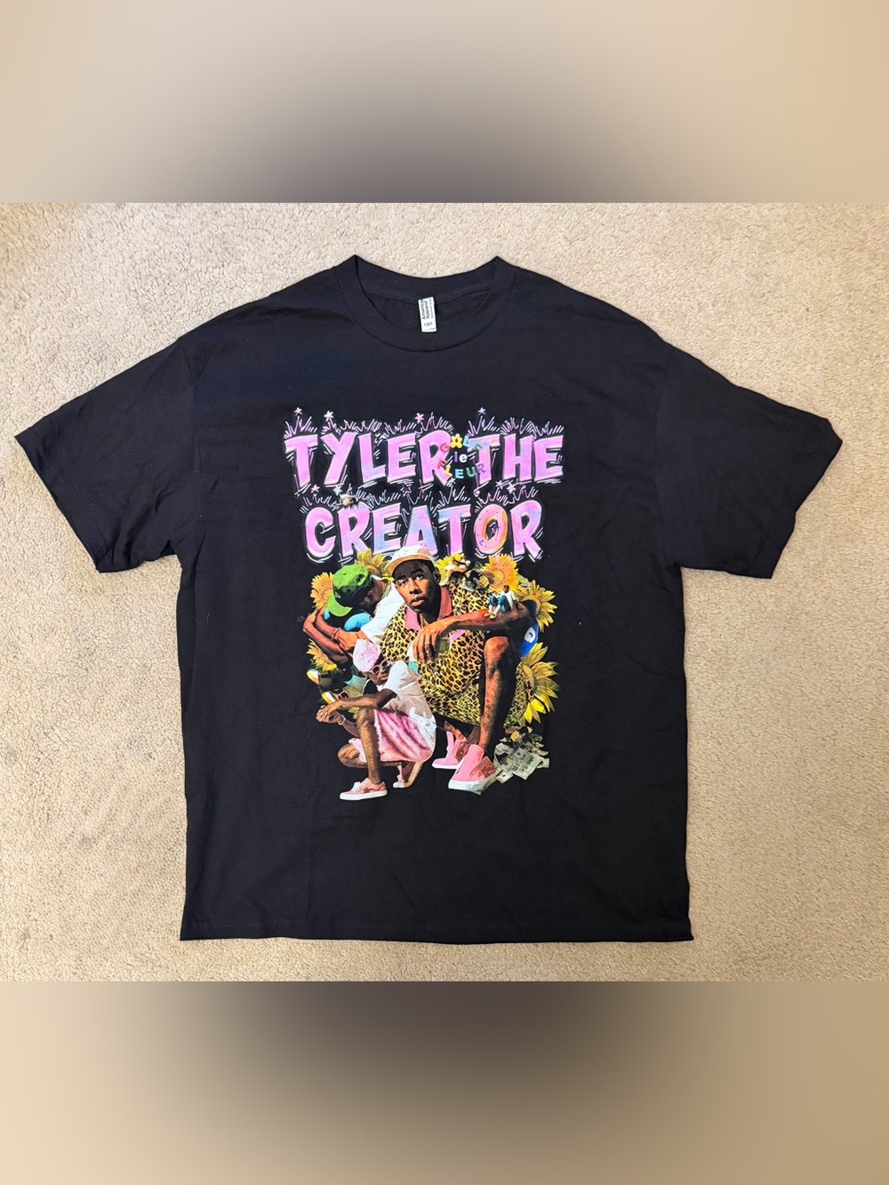 Tyler The Creator Flower Boy Graphic Tee Large / XL